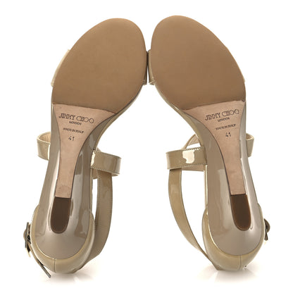 Jimmy Choo Patent Chiara Pumps 41 Nude 7 of 12
