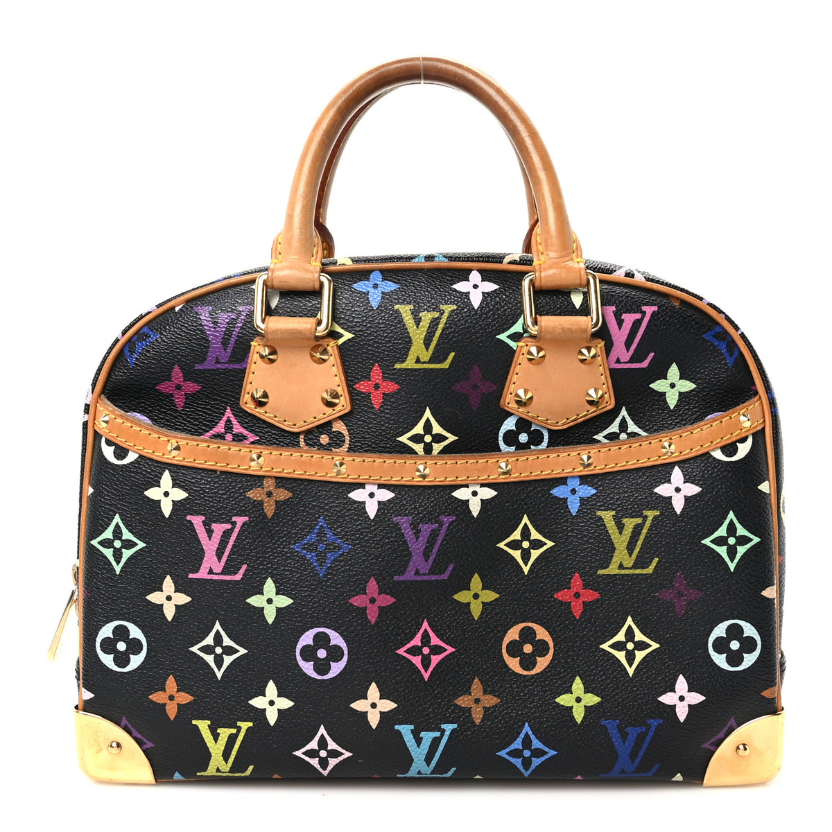 Louis Vuitton Monogram Multicolor Trouville Black 1 of 8