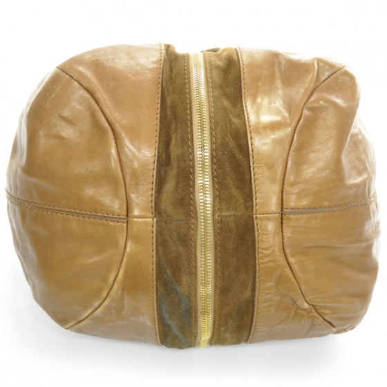 Jimmy Choo Leather Suede Mandah Tote 4 of 11
