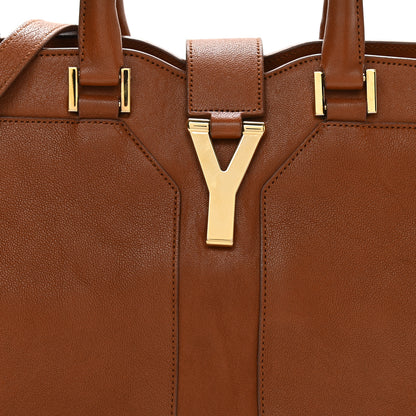 Saint Laurent Sheepskin Small Cabas ChYc Brown 8 of 12