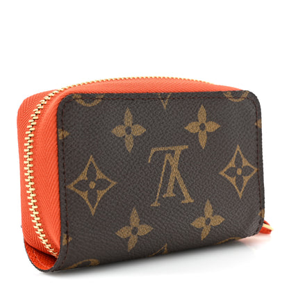 Louis Vuitton Monogram Zippy Multicartes Piment 3 of 10