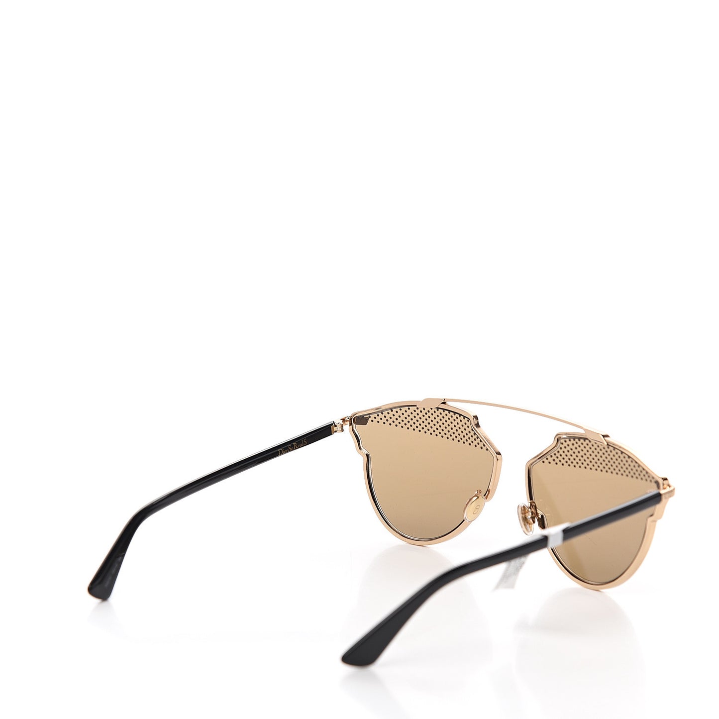 Studded So Real Sunglasses Gold