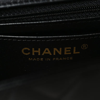 Chanel Lambskin Quilted Mini Rectangular Flap Black 6 of 11