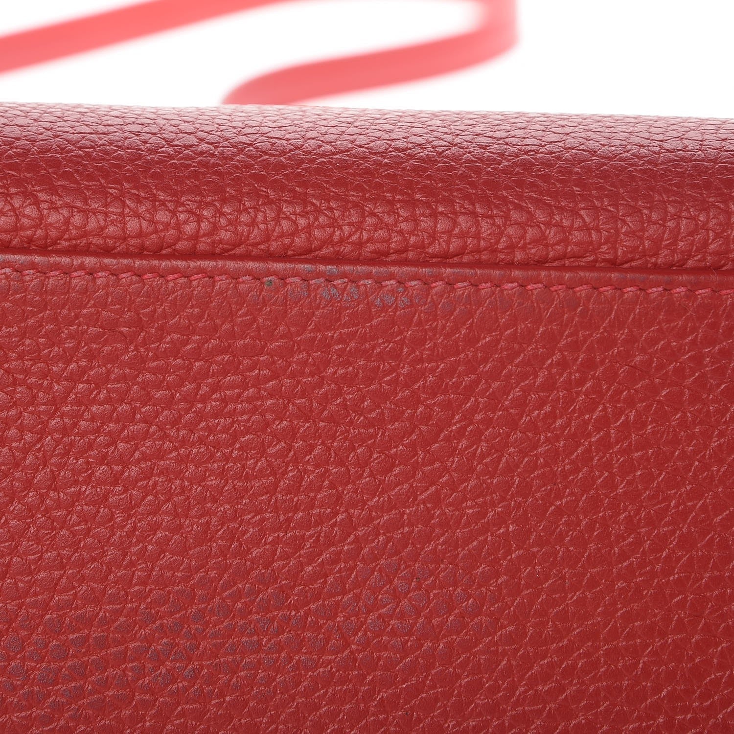 Hermes Taurillon Clemence Kelly Retourne 32 Rouge Casaque 12 of 14