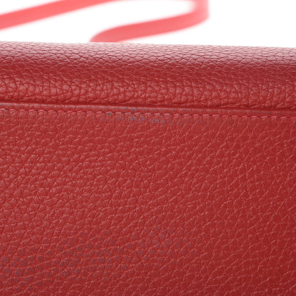 Hermes Taurillon Clemence Kelly Retourne 32 Rouge Casaque 12 of 14
