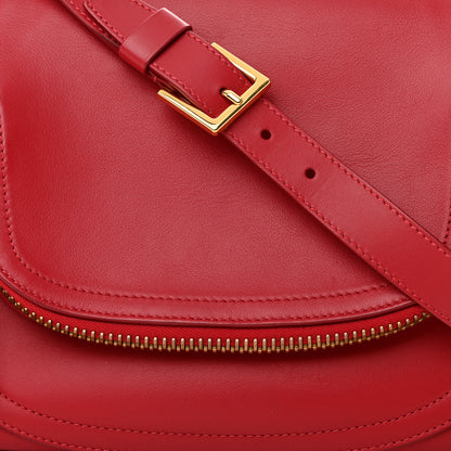 Tom Ford Calfskin Medium Jennifer Crossbody Flame Red 9 of 14