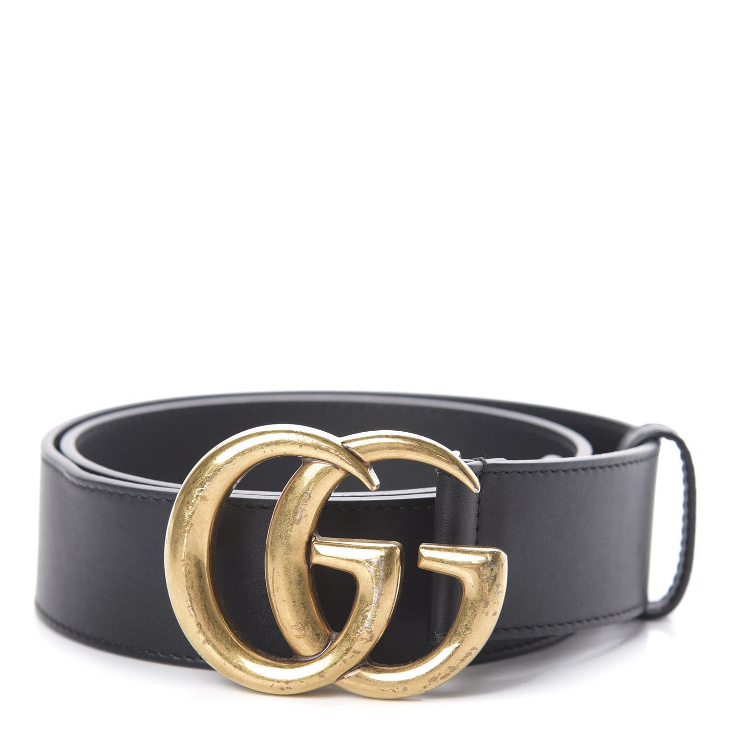 Calfskin Double G 40mm Belt 75 30 Black