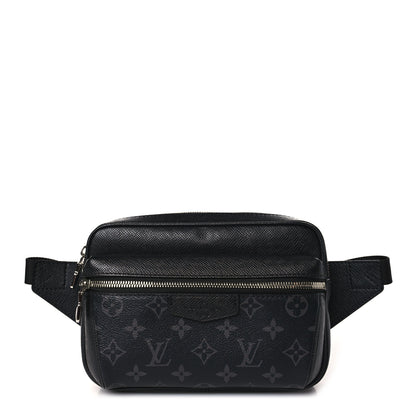 Louis Vuitton Taiga Monogram Outdoor Bumbag Black 1 of 9