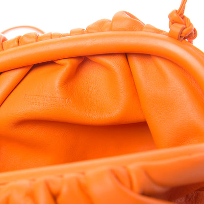 Bottega Veneta Butter Calfskin The Mini Pouch Light Orange 6 of 9