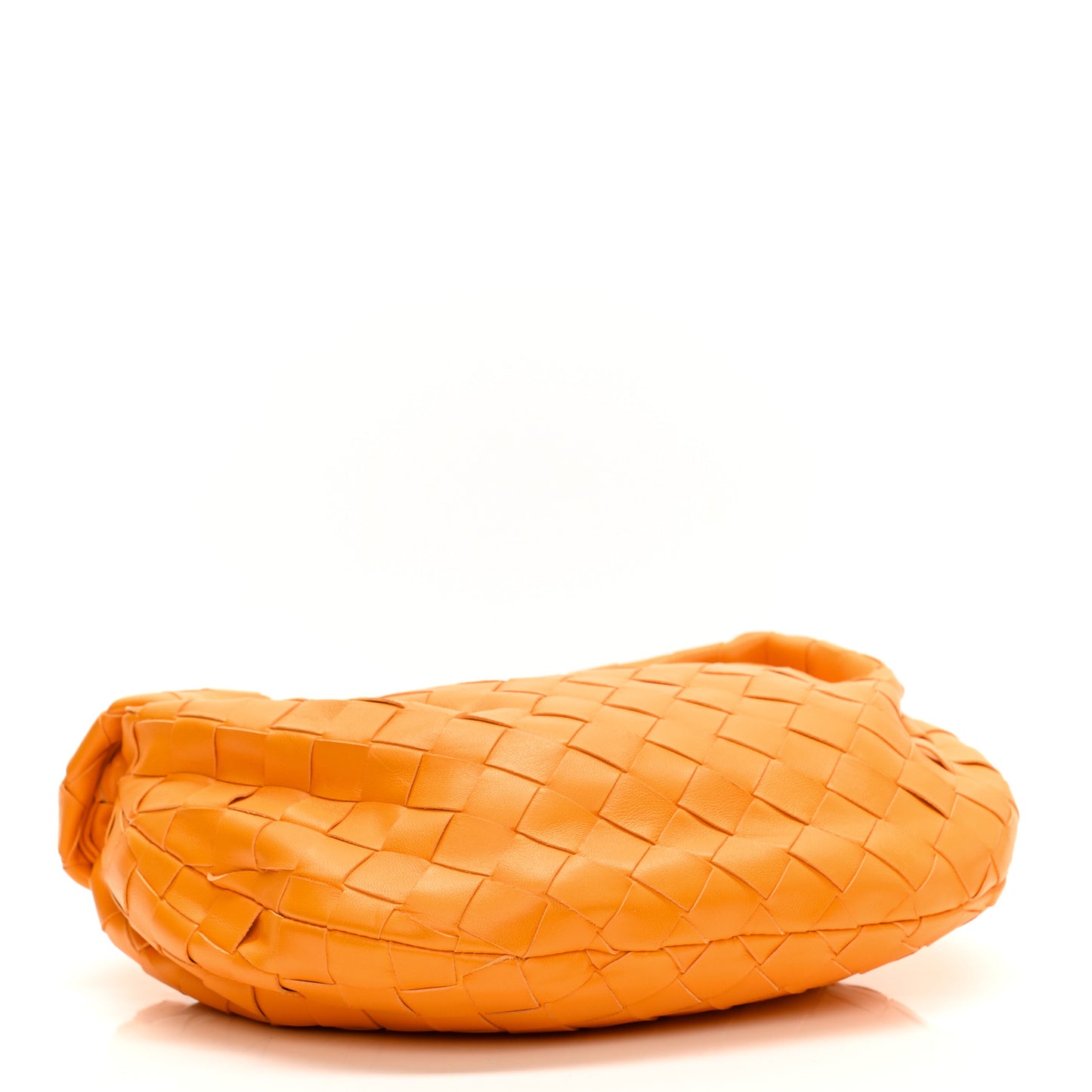 Nappa Intrecciato Mini Jodie Tangerine