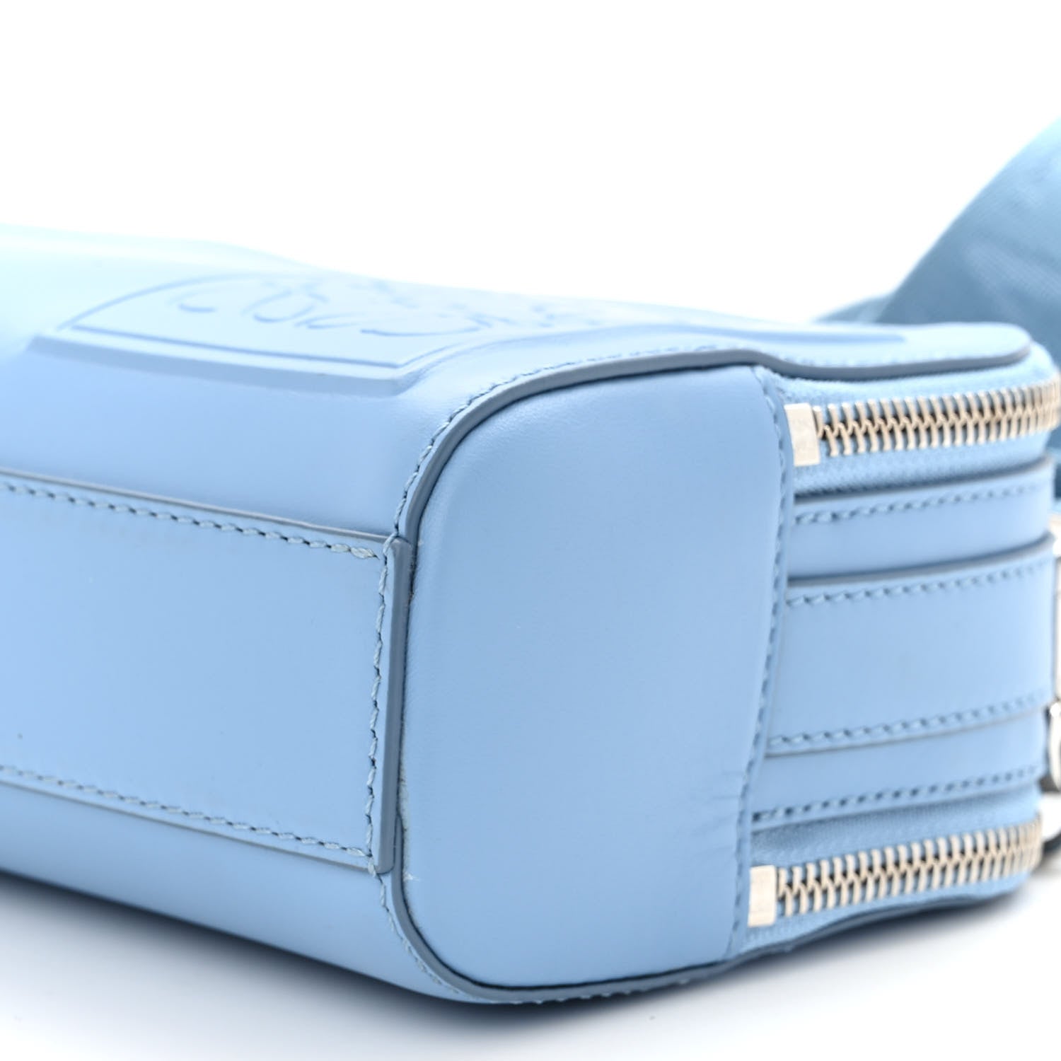 Loewe Satin Calfskin Mini Camera Bag Olympic Blue 11 of 11
