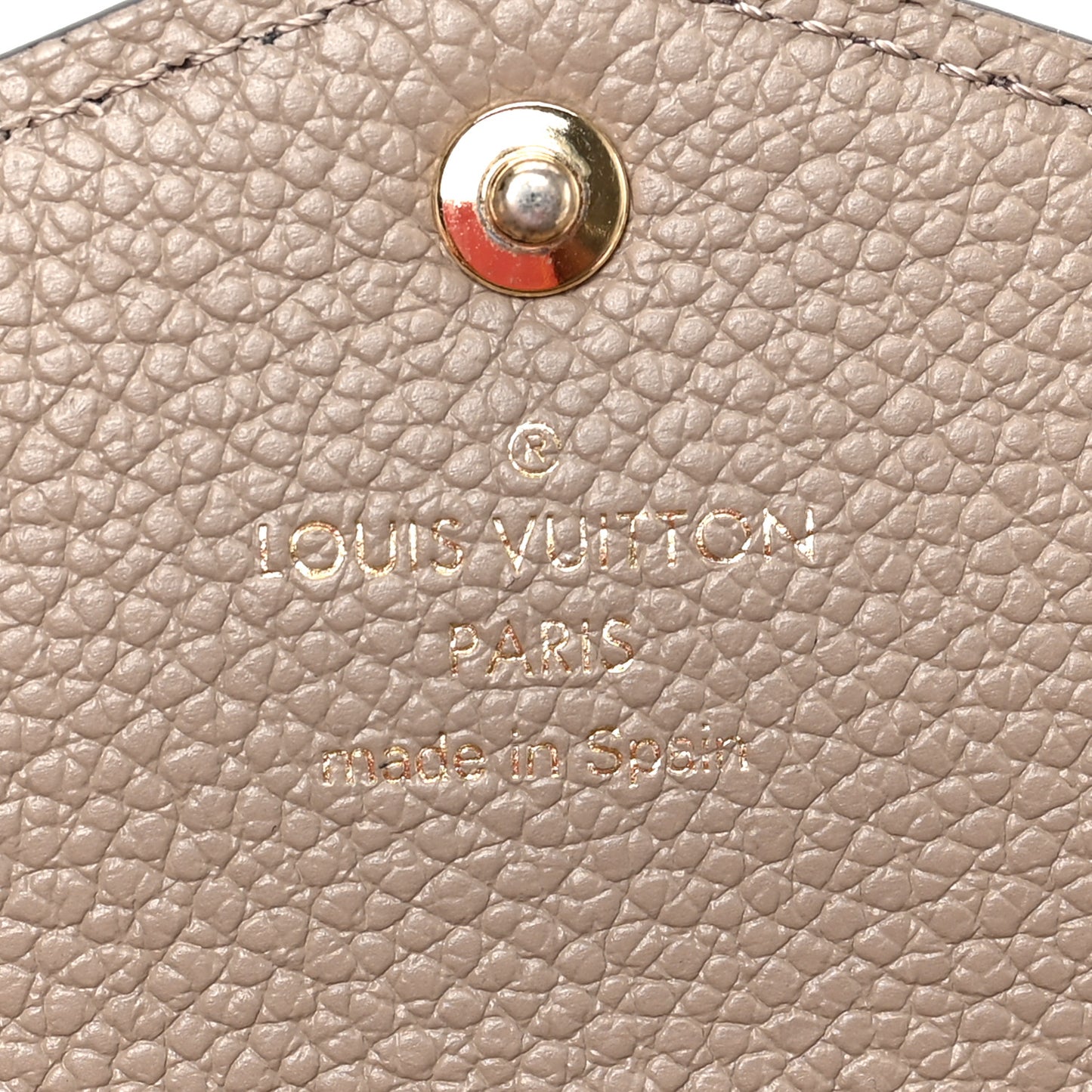 Empreinte Monogram Giant Sarah Wallet Tourterelle Creme