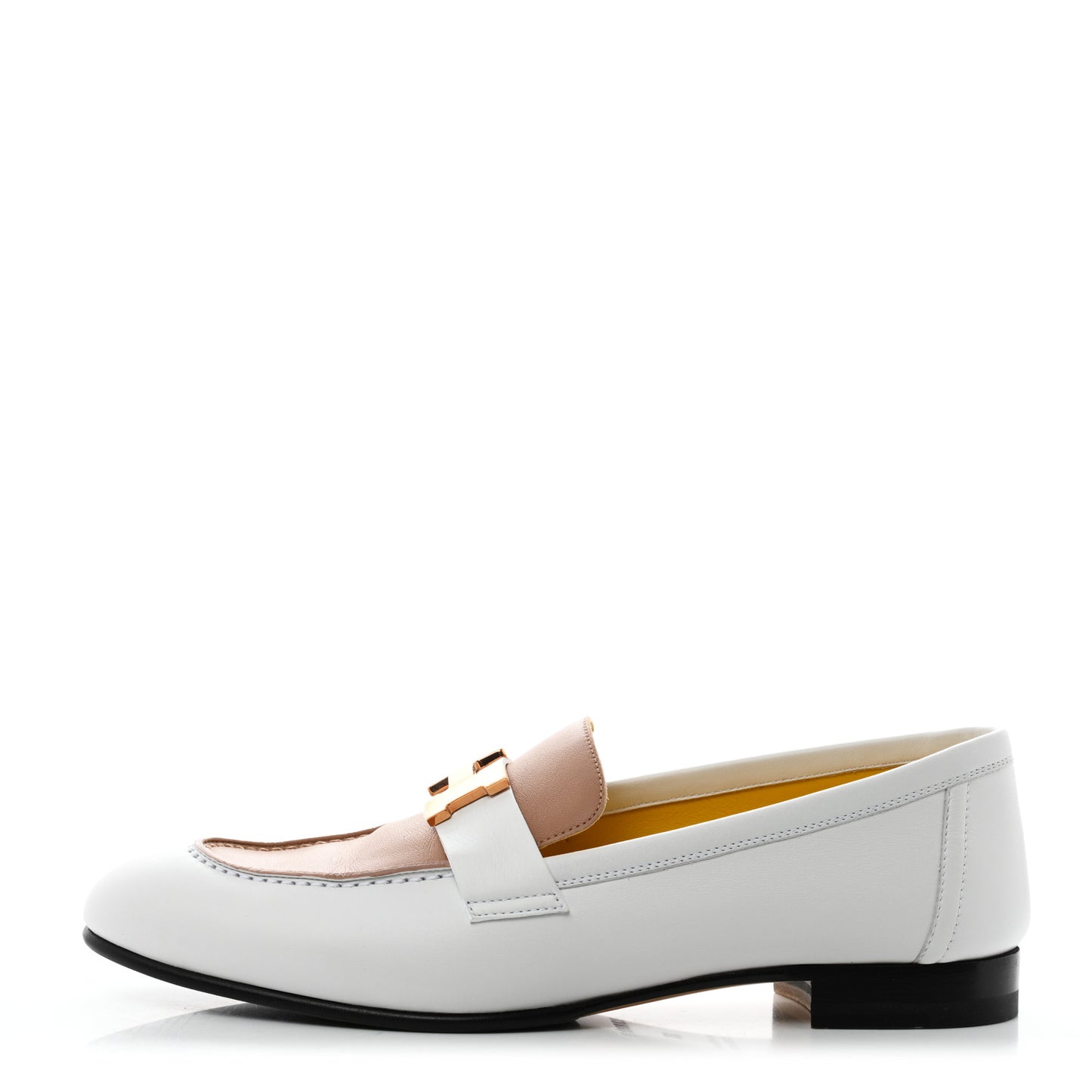 Calfskin Womens Paris Loafers 37 White Bois De Santal
