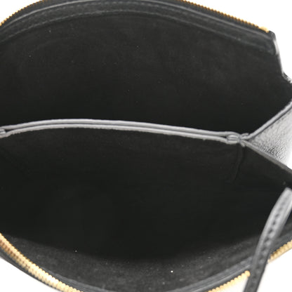 The Row Matte Grained Calfskin Mini Nu Twin Bag Black 5 of 9
