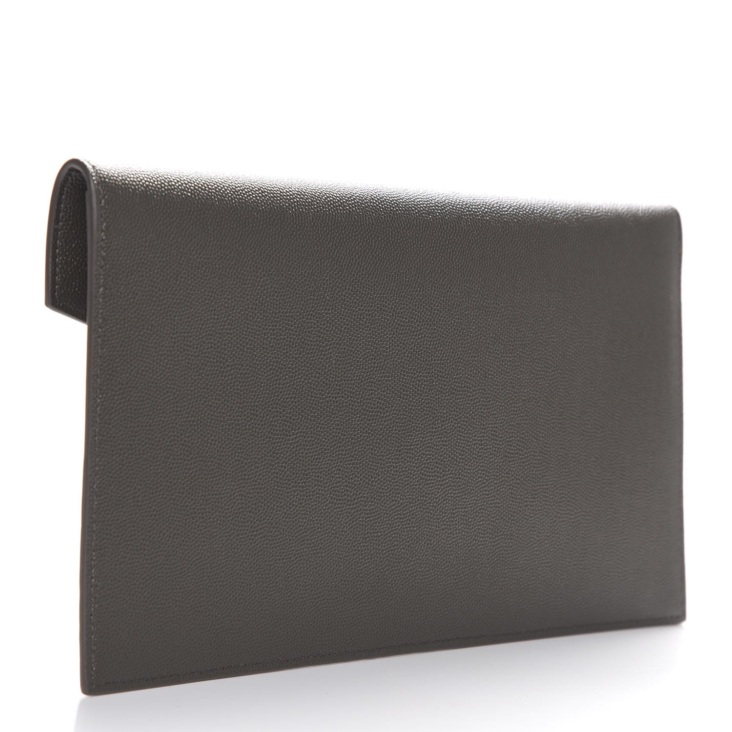 Saint Laurent Grain De Poudre Uptown Pouch Pebble 2 of 6