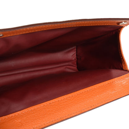 Hermes Chevre Mysore Karo PM Orange 5 of 11