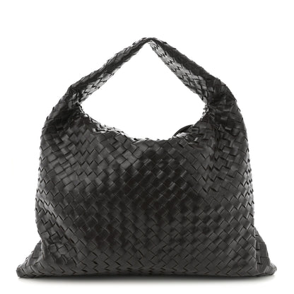 Bottega Veneta Calfskin Intrecciato Large Hop Ebano 1 of 10