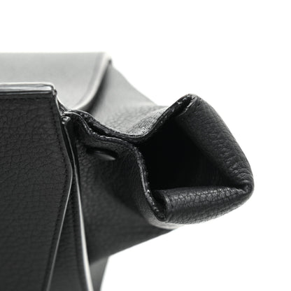 Celine Crisped Calfskin Mini Tie Knot Tote Black 11 of 13