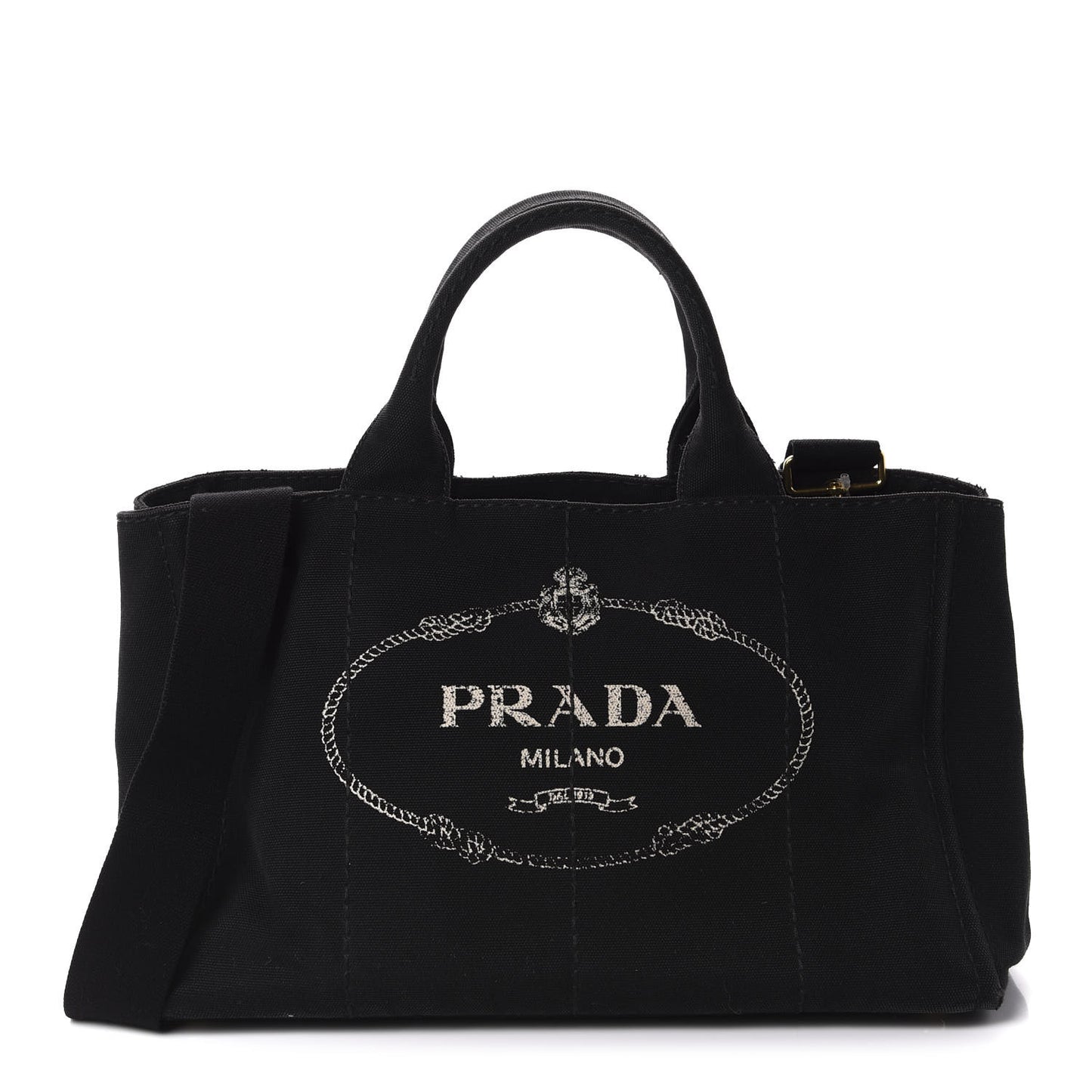 Canapa Logo Tote Black