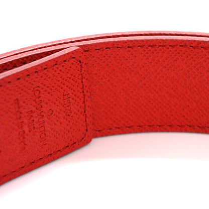 Louis Vuitton Monogram 30mm LV Initiales Reversible Belt 90 36 Coquelicot 8 of 9