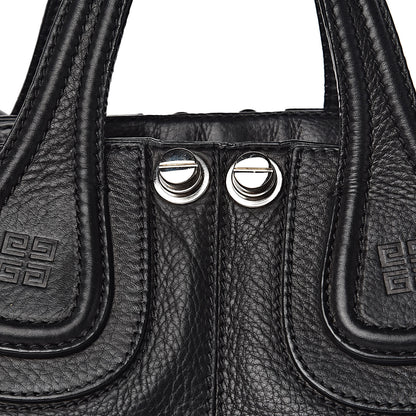 Givenchy Waxed Calfskin Medium Studded Nightingale Black 8 of 15