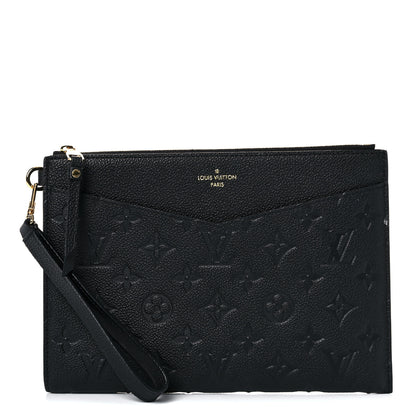 Louis Vuitton Empreinte Pochette Melanie MM Black 1 of 9