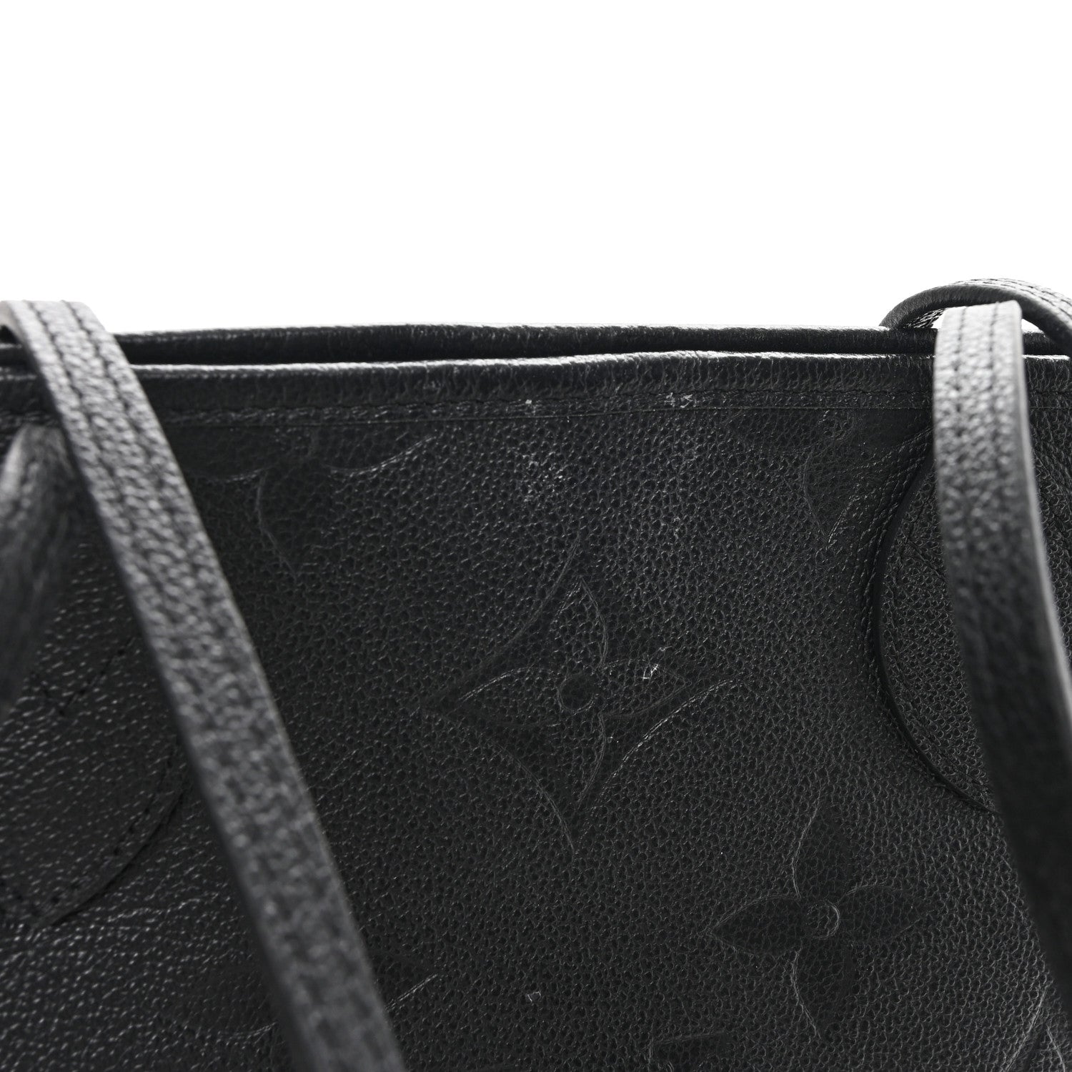 Louis Vuitton Empreinte Monogram Giant Neverfull MM Black 10 of 11