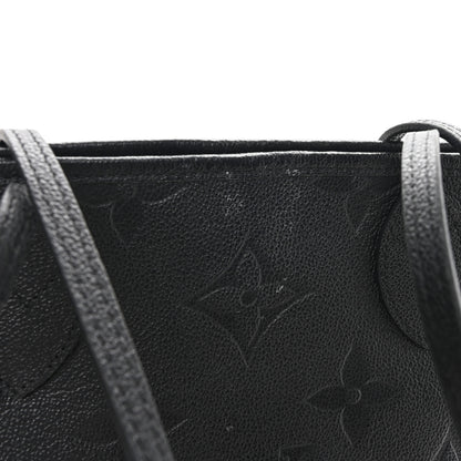 Louis Vuitton Empreinte Monogram Giant Neverfull MM Black 10 of 11