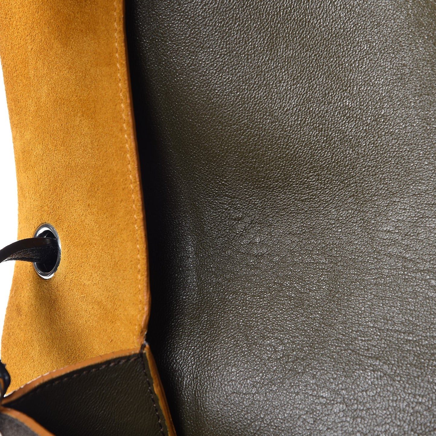 Calfskin Suede All Soft Shoulder Bag Amber