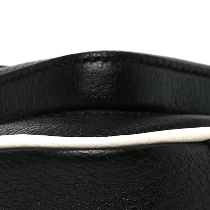 Gucci X ADIDAS Textured Dollar Calfskin Belt Bag Black 10 of 10
