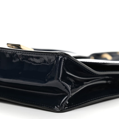 Jimmy Choo Patent Rebel Crossbody Bag Navy 9 of 9