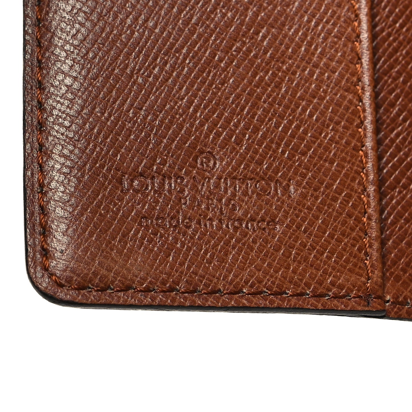 Monogram Checkbook Holder