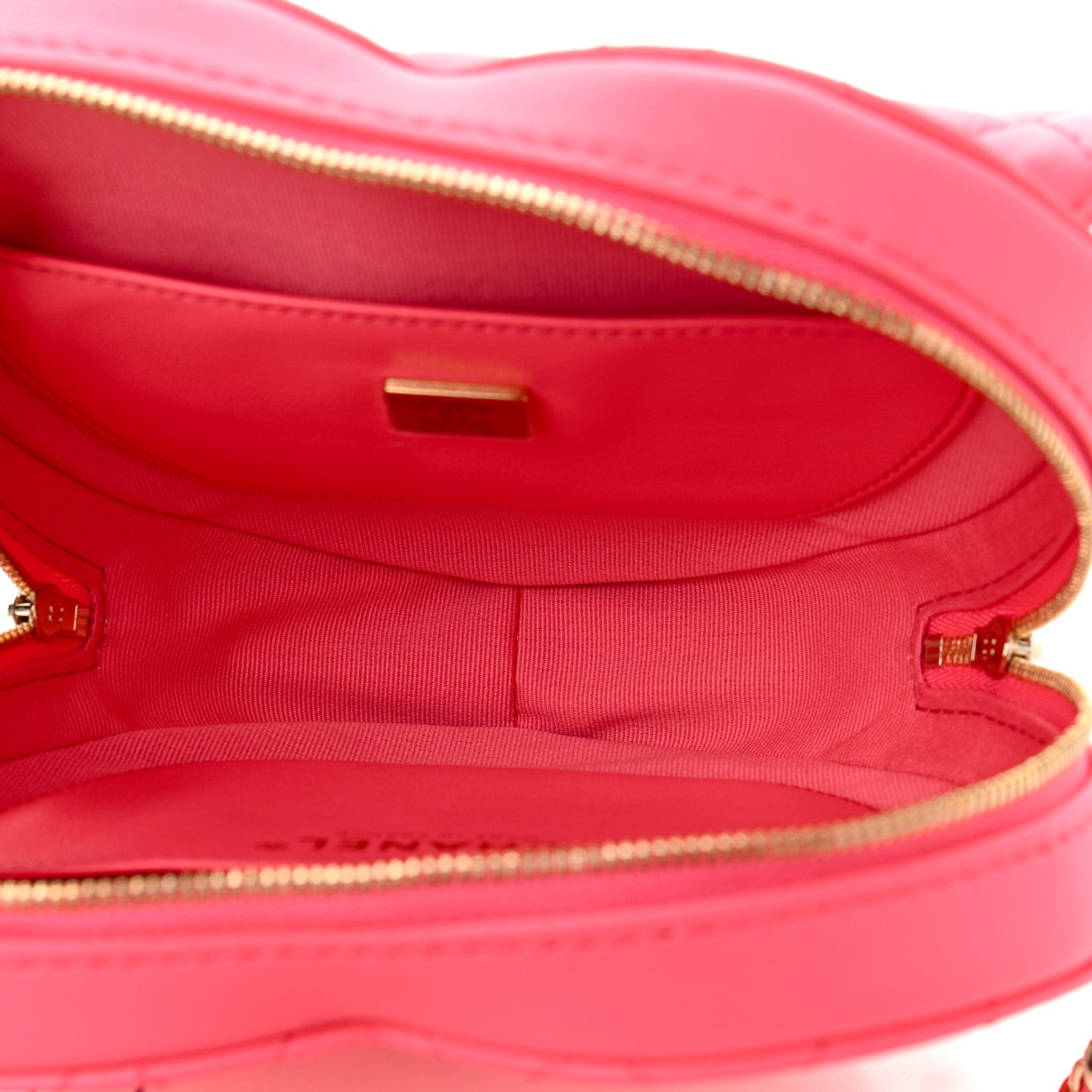 Chanel Lambskin Quilted CC In Love Heart Bag Pink 5 of 12