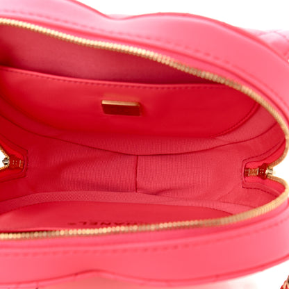 Chanel Lambskin Quilted CC In Love Heart Bag Pink 5 of 12
