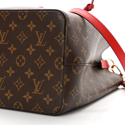 Louis Vuitton Monogram Neonoe MM Coquelicot 9 of 11
