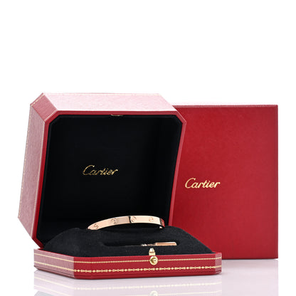 Cartier 18K Pink Gold LOVE Bracelet 18 7 of 7