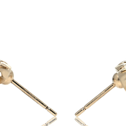 Chanel Crystal CC Earrings Gold 3 of 5