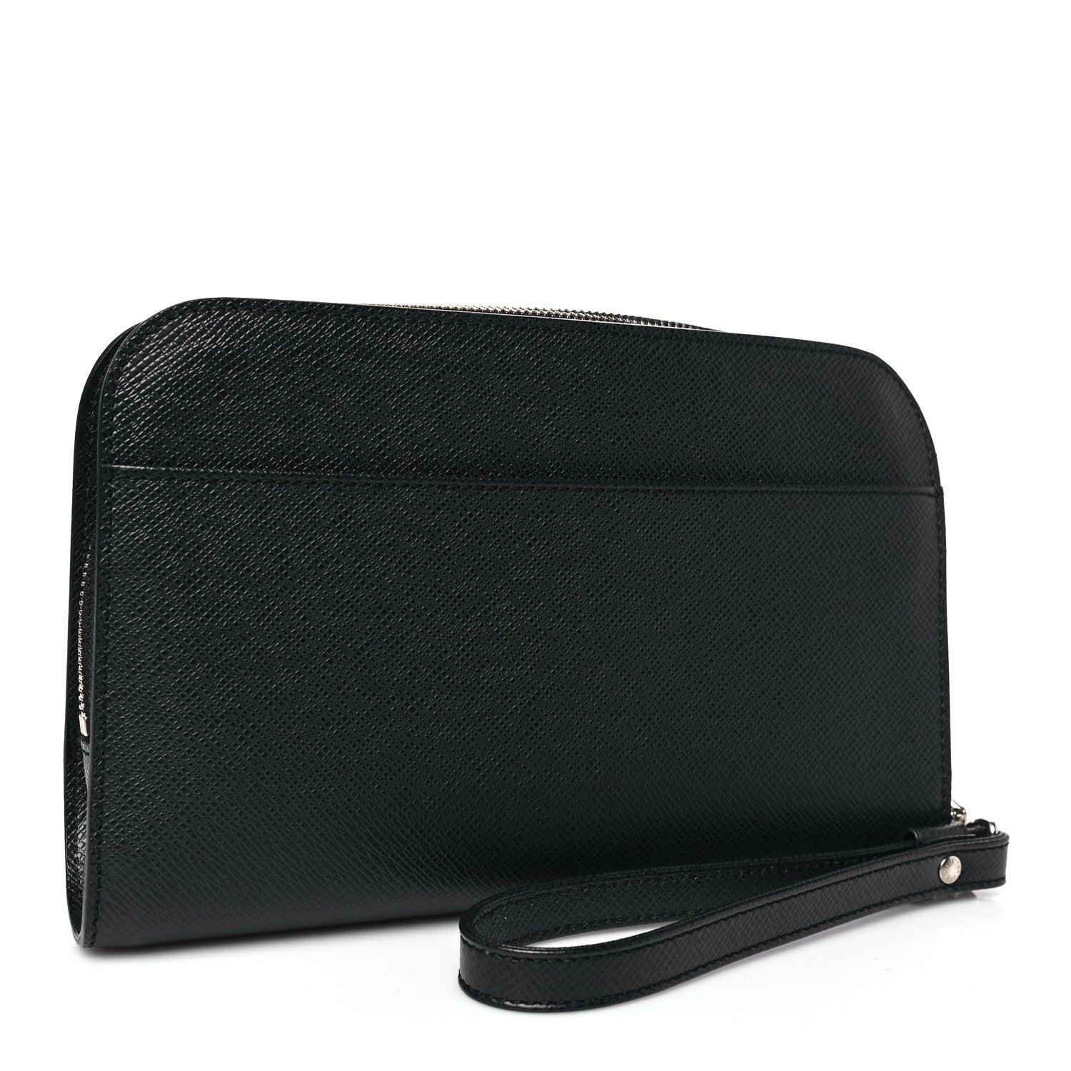 Louis Vuitton Taiga Baikal Pochette Black 3 of 7