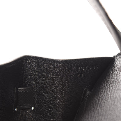 Hermes Epsom Birkin Sellier 30 Black 7 of 10
