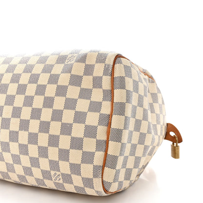 Louis Vuitton Damier Azur Speedy 30 14 of 21