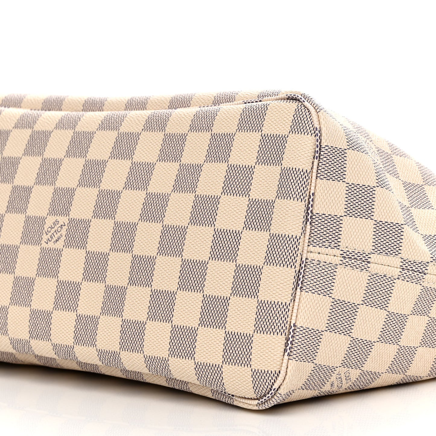 Damier Azur Neo Neverfull MM Rose Ballerine