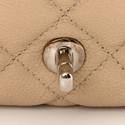 Chanel Caviar Quilted Jumbo Easy Flap Beige 12 of 15