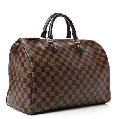 Louis Vuitton Damier Ebene Speedy 35 3 of 8