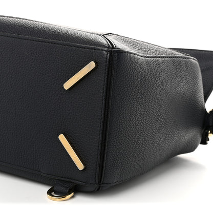 Loewe Calfskin Medium Puzzle Bag Midnight Blue Black 9 of 9