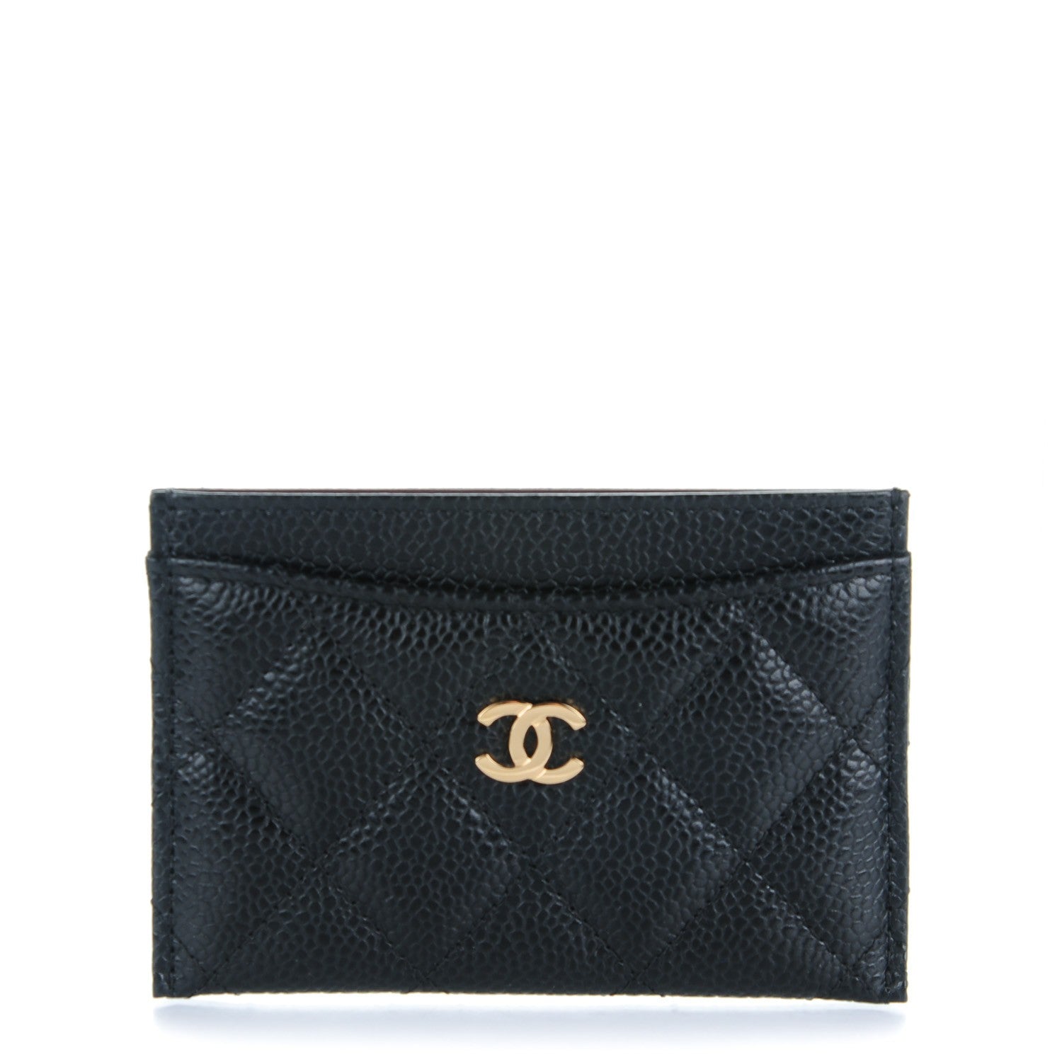 Chanel Caviar Quilted Card Holder Black 1 of 8