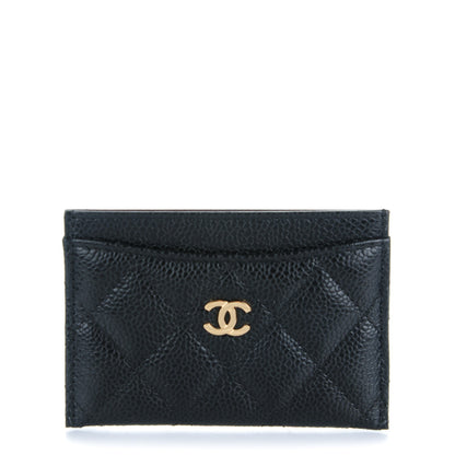 Chanel Caviar Quilted Card Holder Black 1 of 8