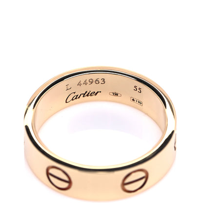 Cartier 18K Yellow Gold 5.5mm LOVE Ring 55 7.25 4 of 4