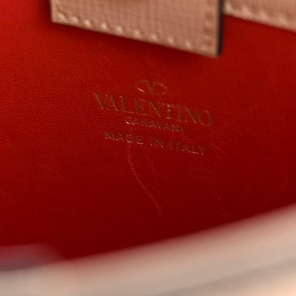 Valentino Garavani Vitello Small Rockstud Alcove Top-Handle Bag Rose Cannelle 7 of 14