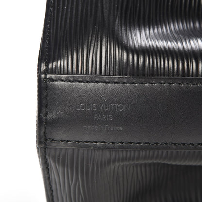 Louis Vuitton Epi Sac D'Epaule Black 6 of 9