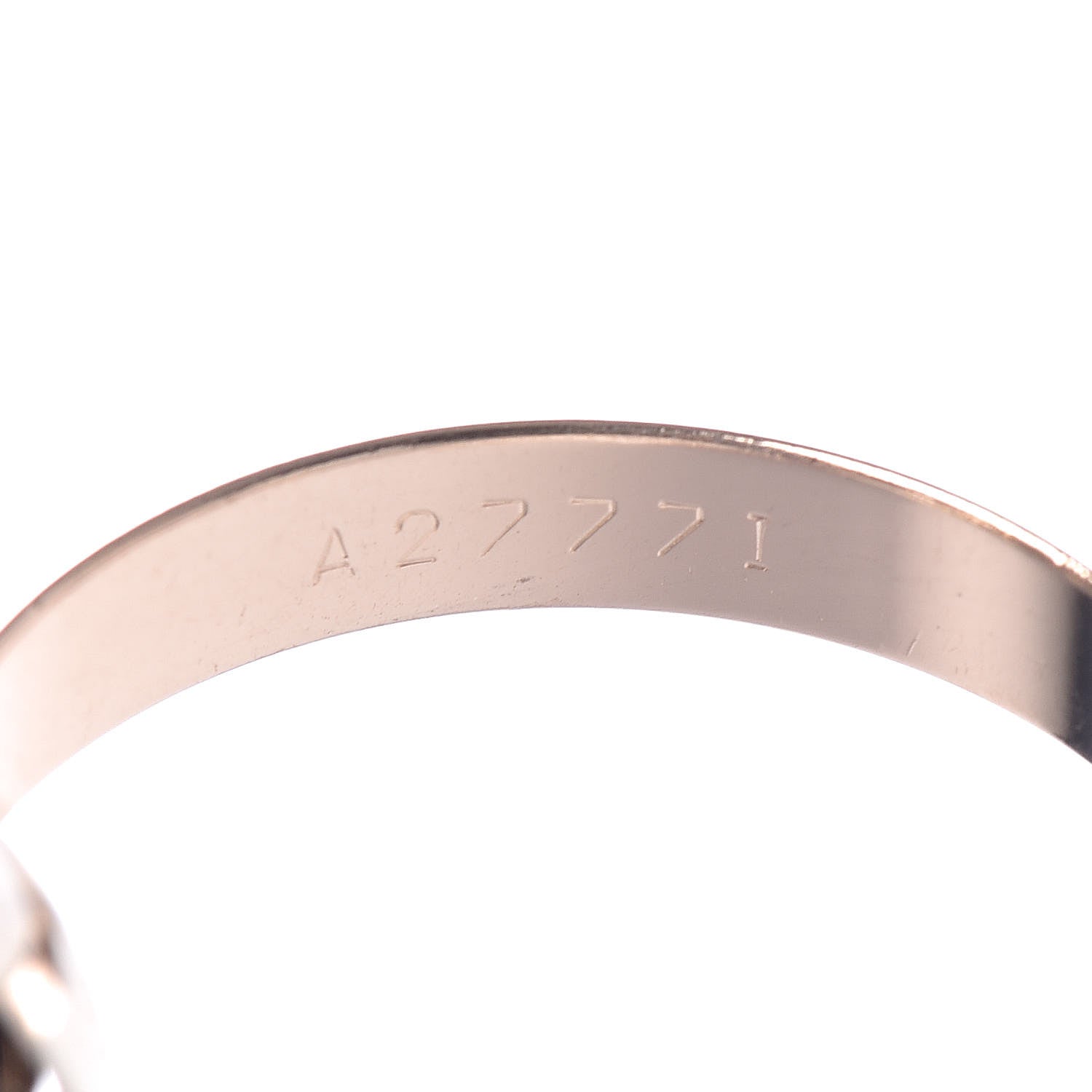 Cartier 18K Pink Yellow White Gold Classic Les Must De Trinity Ring 54 6.75 5 of 5